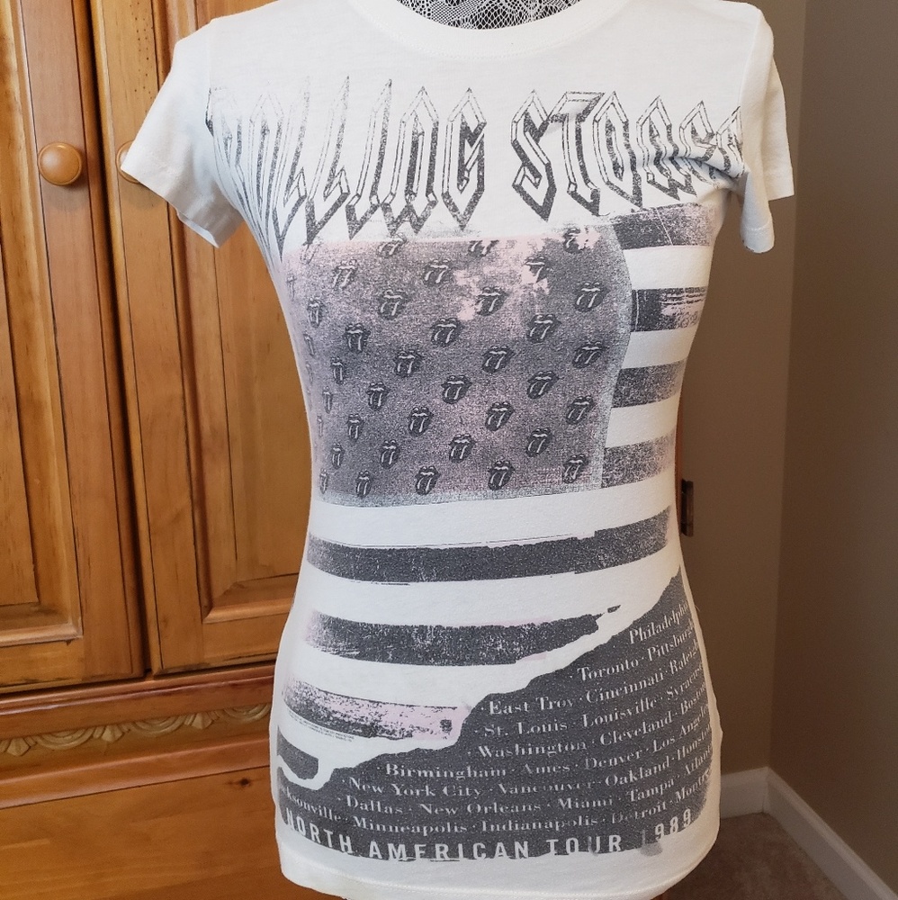 Vintage Rolling Stones Concert T Shirt